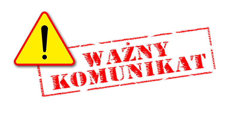 Konto Rady Rodziców - zmiana