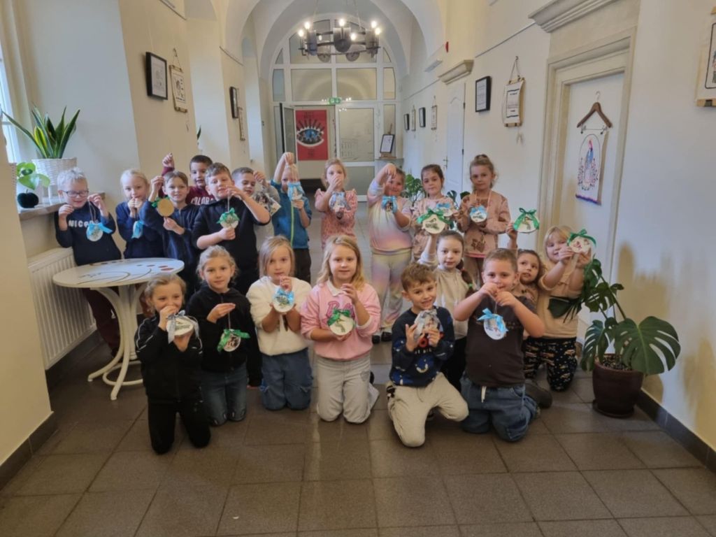 Warsztaty świąteczne klas 1 w PSCK