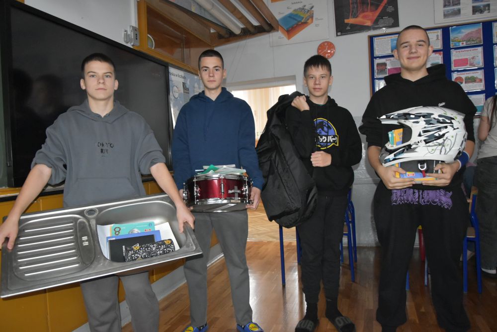 Jak zabraknie plecaka...